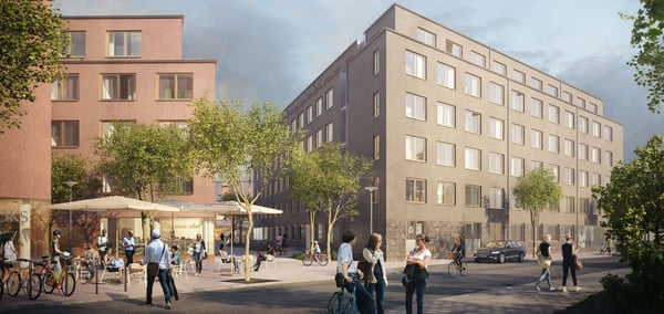 Så arbetar Ebab i Nordens största CM-projekt: Campus Albano